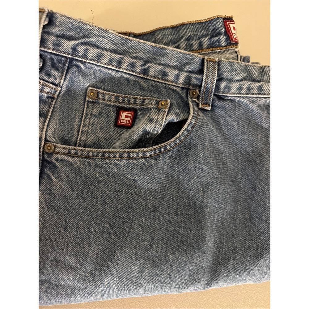 Vintage Chaps Ralph Lauren Jeans Mens 40x32 Blue Denim Straight Leg 90s Vtg